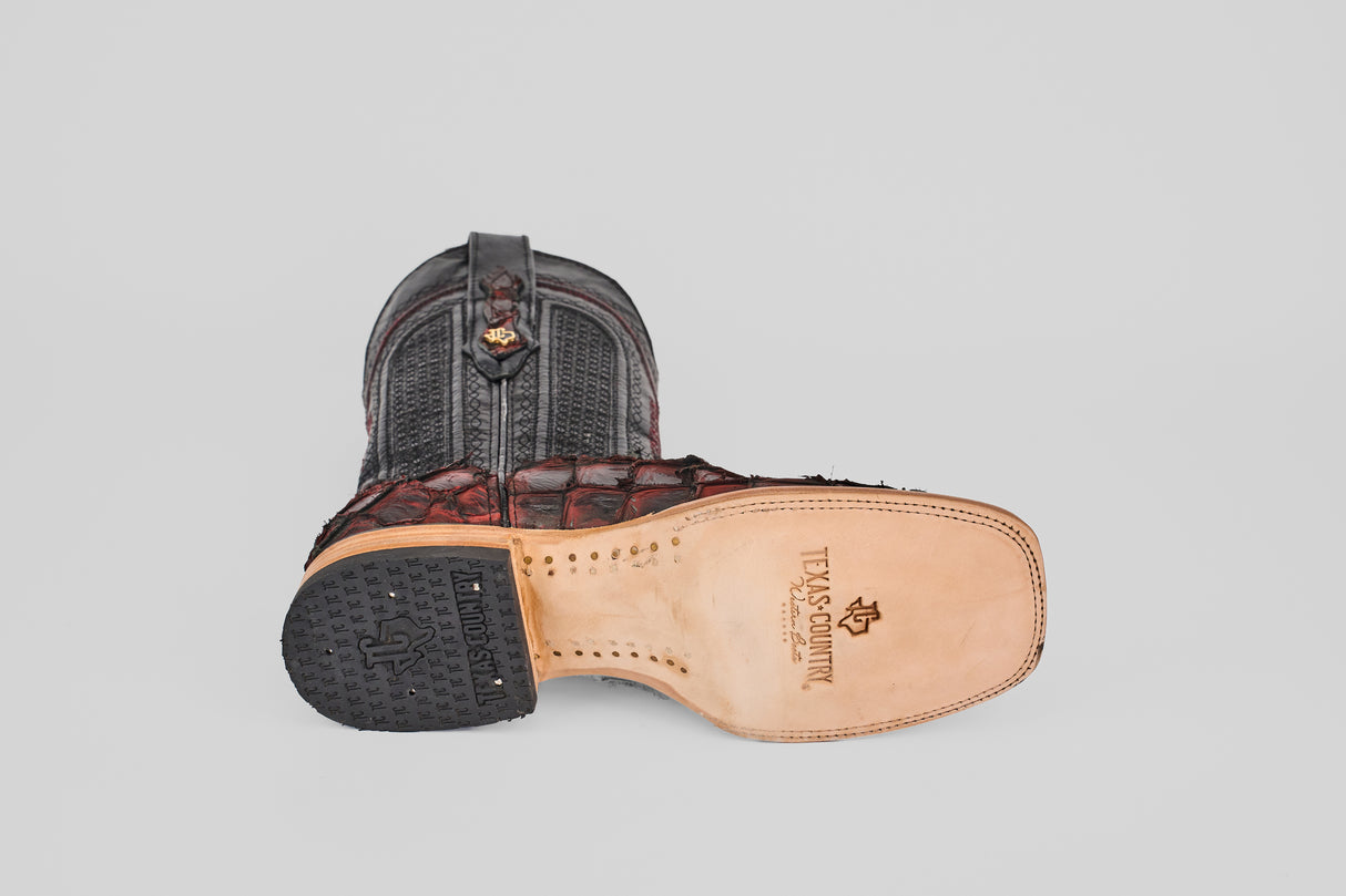 Conor - Red - Square Toe