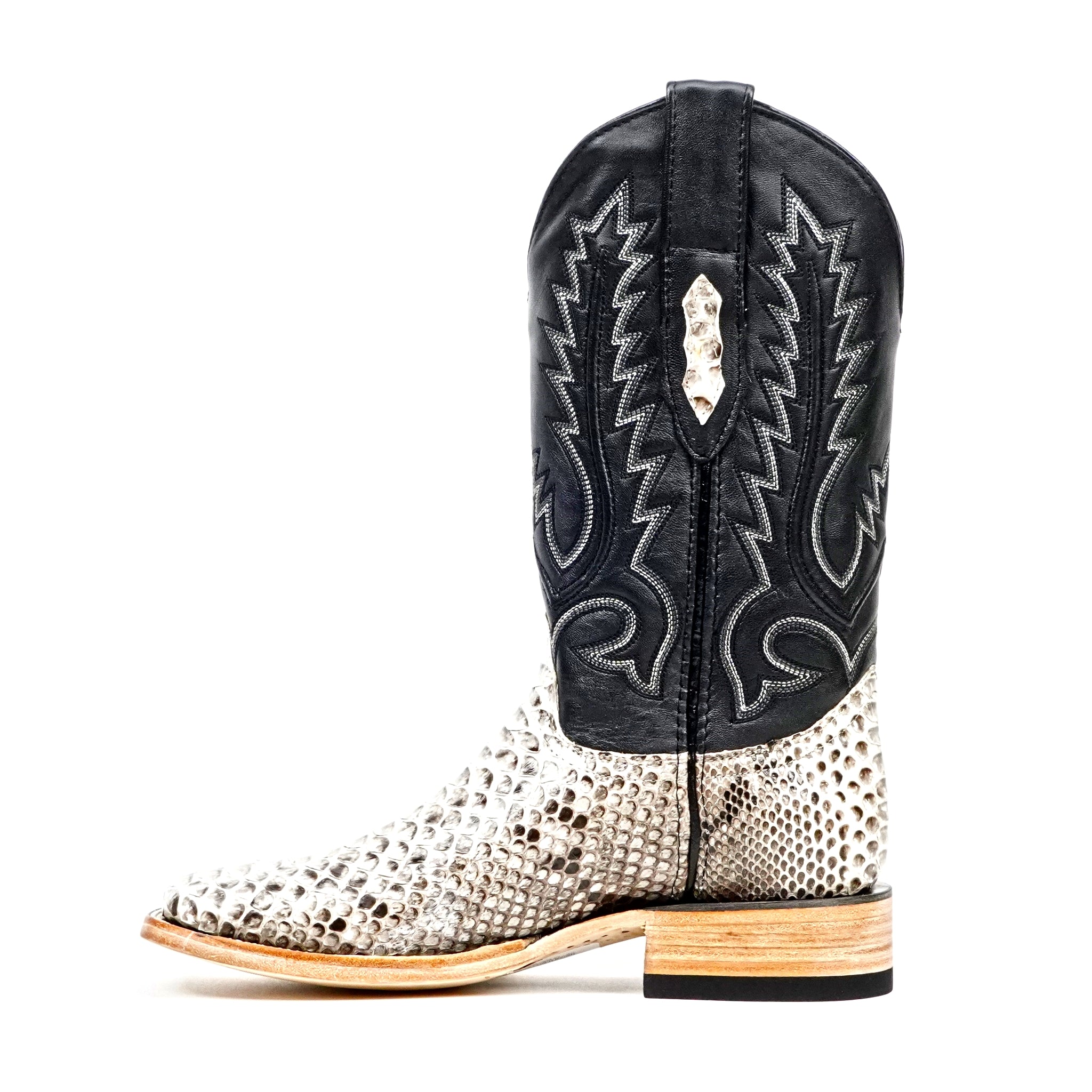 Botas Tanner Python - Natural - Punta Cuadrada (PN30)