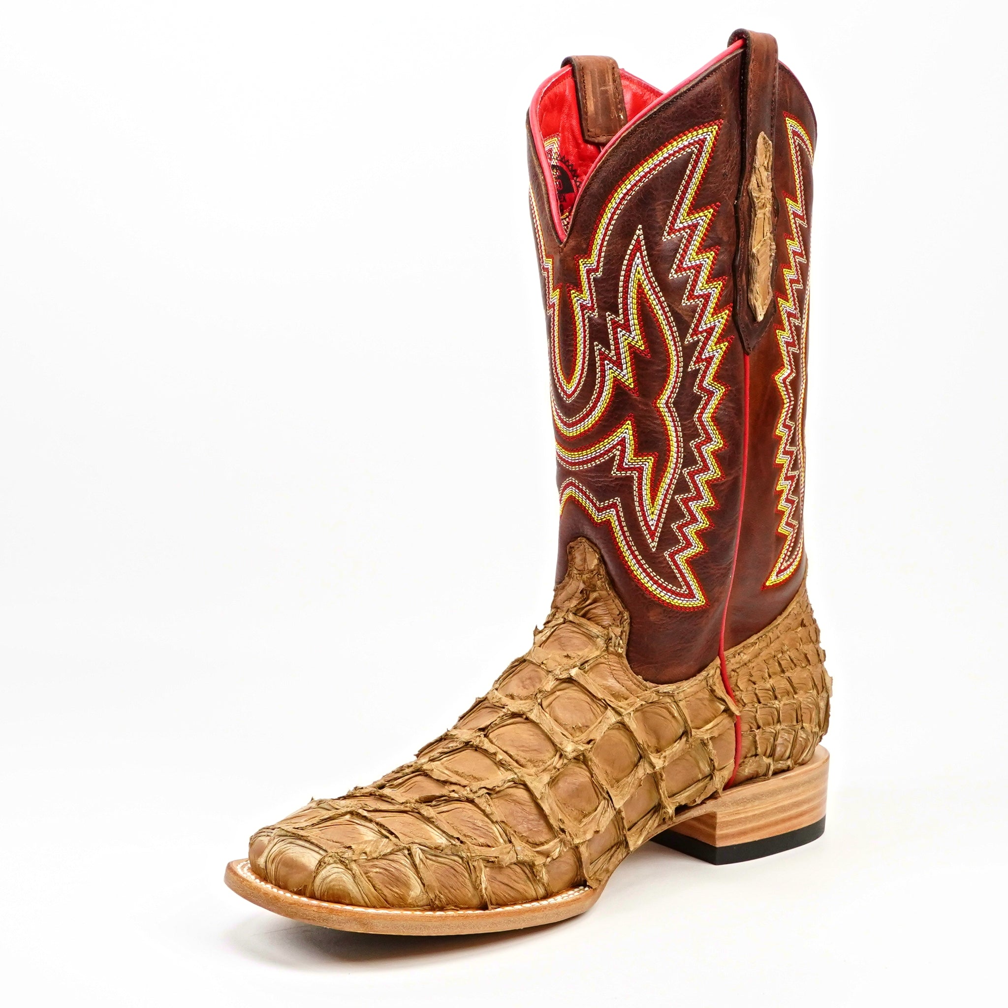 Butch Pirarucu Fish Boots - Orix - Square Toe