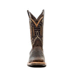 Azkar Tan Cowboy Boots- Slip-Resistant Sole - Rodeo Toe (E28)