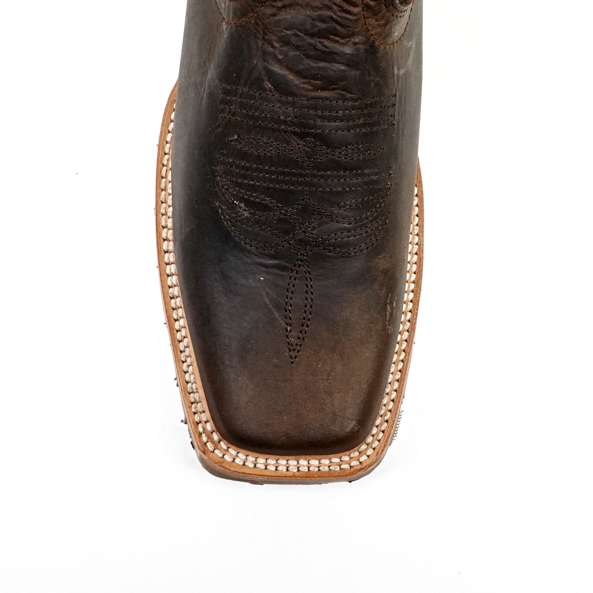 Azkar Tan Cowboy Boots- Slip-Resistant Sole - Rodeo Toe (E28)