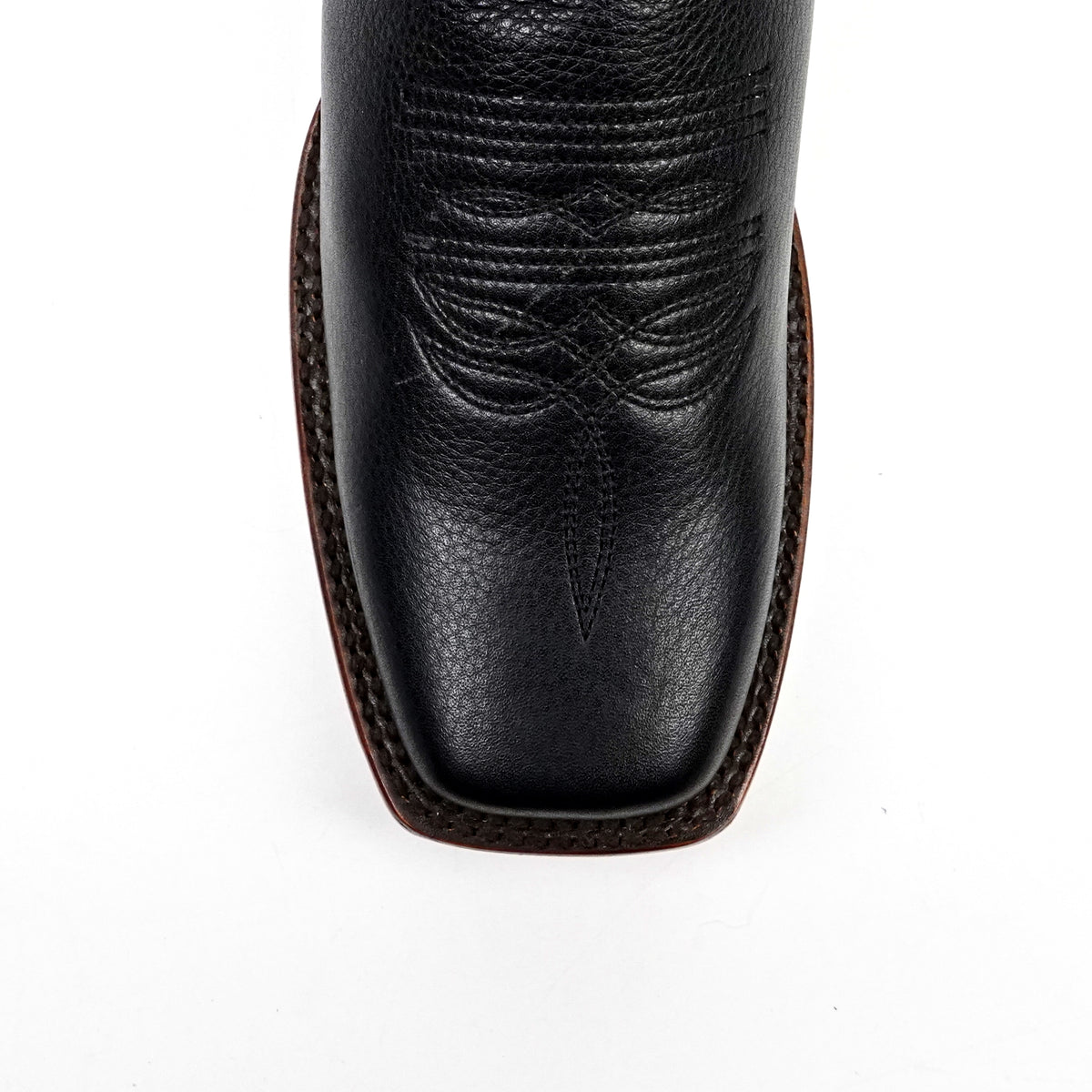 Grisly Cowboy Boots - Black - Rodeo Toe (E50)