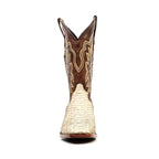 Tanner Python Boots - Cappuccino - Cutter Toe (PN26)
