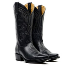 Boney Cowboy Boots - Black - Snip Toe (TS183)