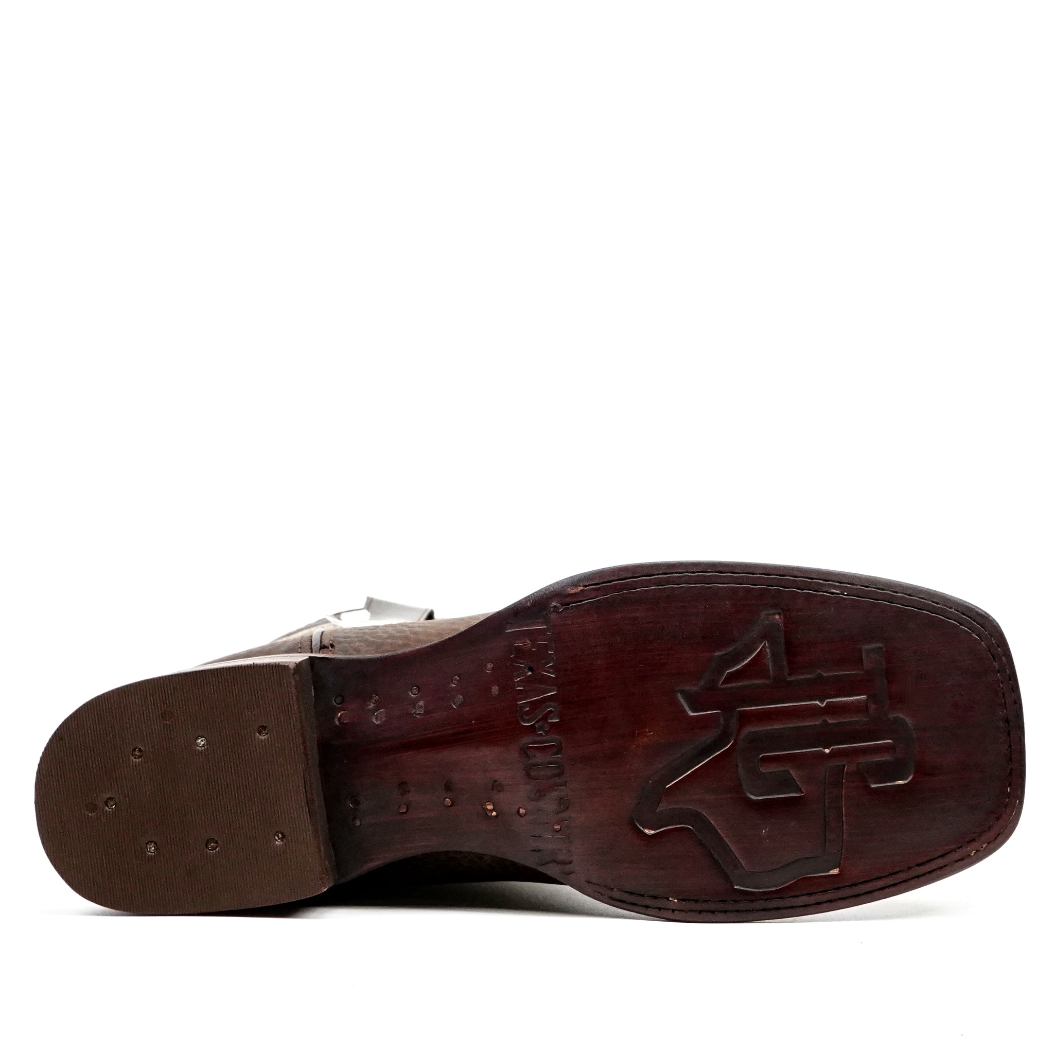 Cheyenne Chocolate Cowboy Boots - Square Toe (E29)