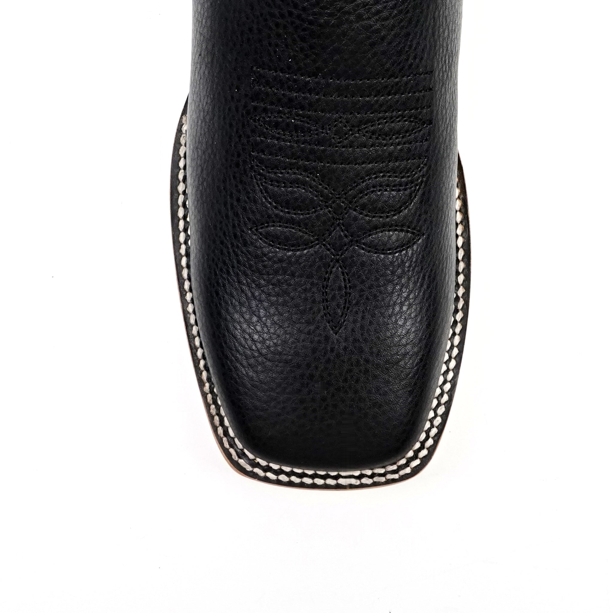 Barcelona Black Cowboy Boots - Square Toe (E422)