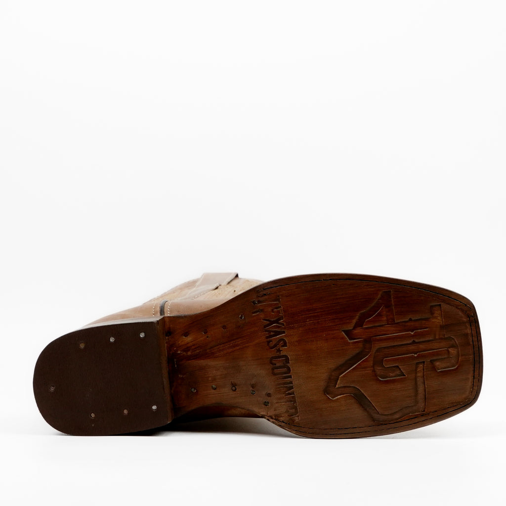 Sierra Fawn Cowboy Boots - Square Toe (E917)
