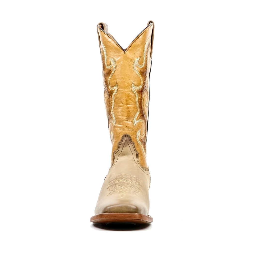 Fawn Cowboy Boots - Square Toe (E951)