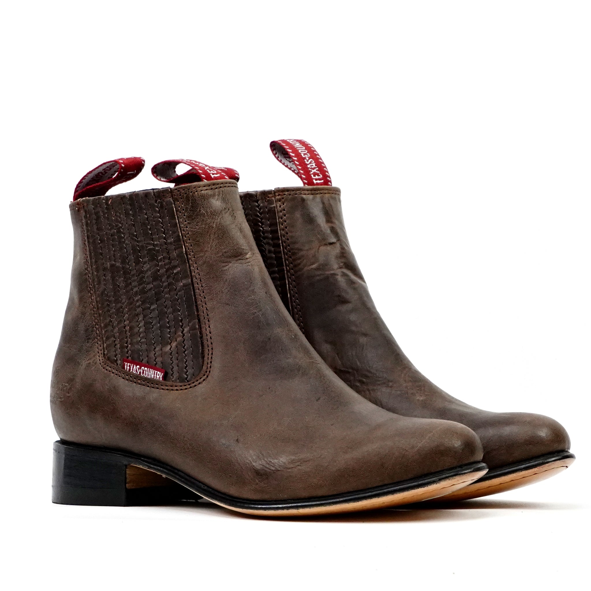 Botines - Alamo Marrón - Puntera Redonda (E500)