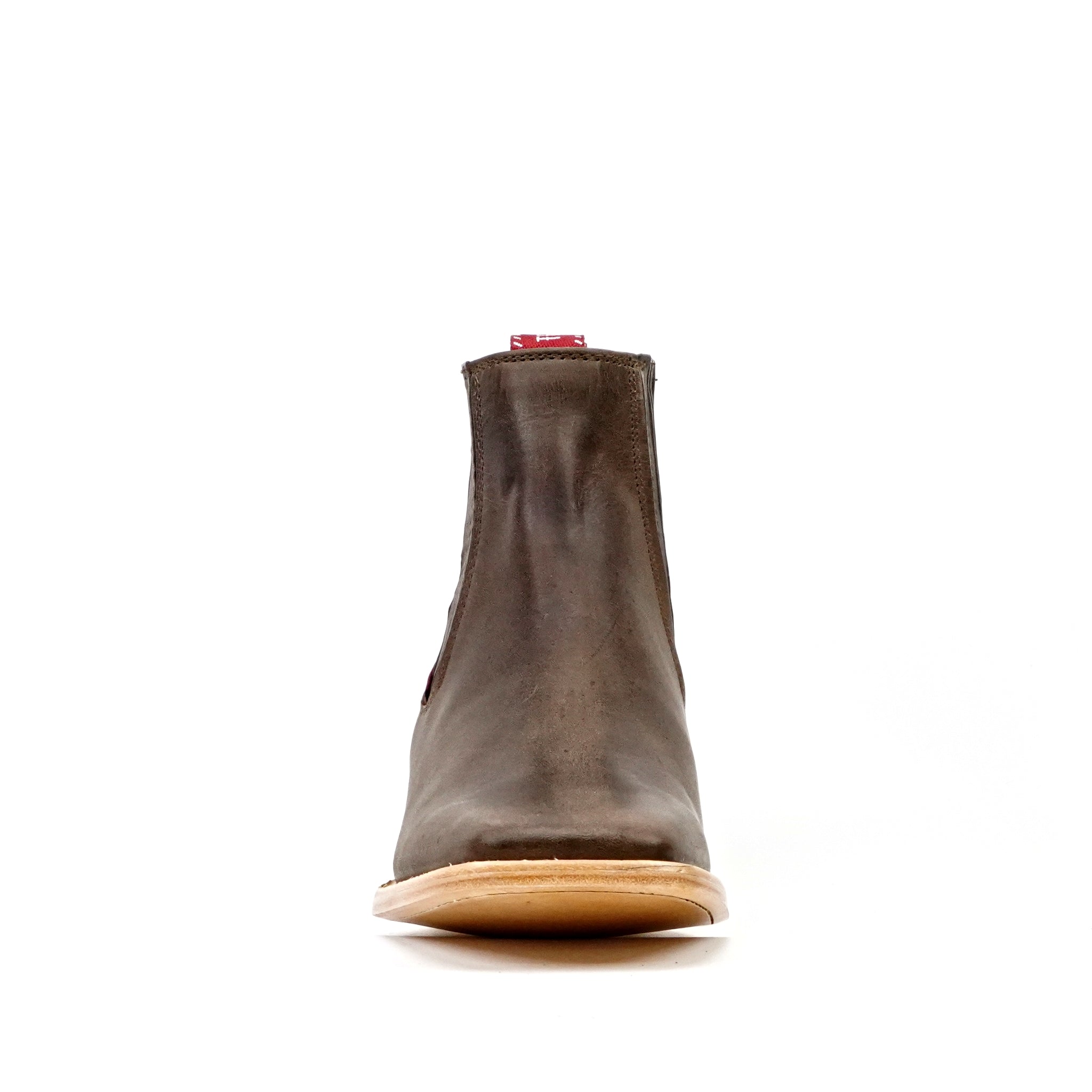 Botines - Marrón Alamo - Punta Cuadrada (E1200)