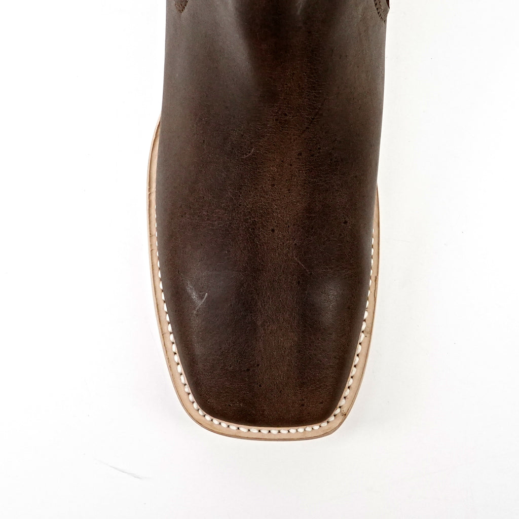 Botines - Marrón Alamo - Punta Cuadrada (E1200)