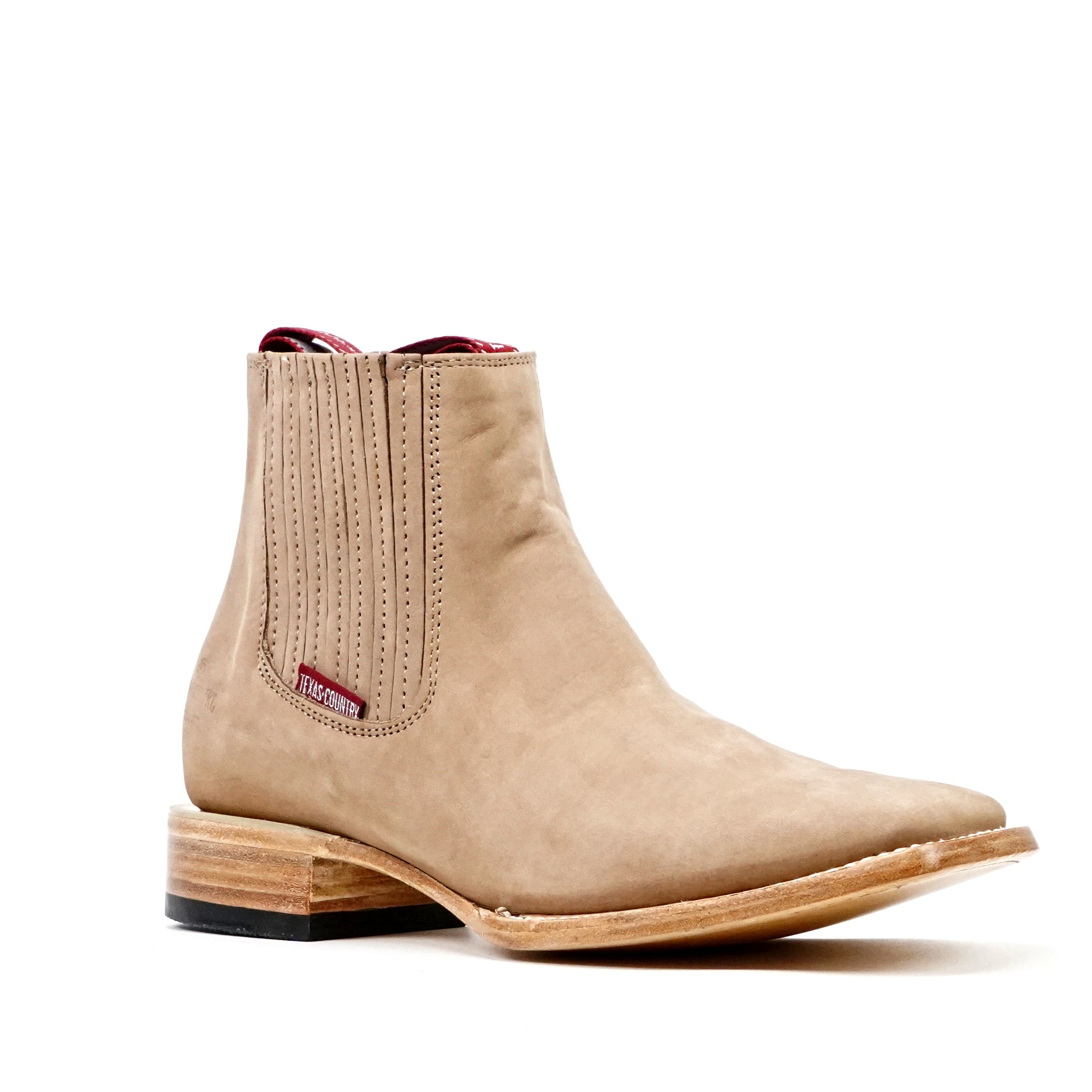 Botines - Nubuck Arena - Punta Cuadrada (E1200)