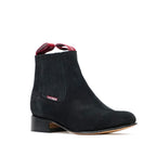 Botines - Nobuk Negro - Punta Redonda (E800)