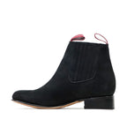 Botines - Nobuk Negro - Punta Redonda (E800)