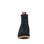 Botines - Nobuk Negro - Punta Redonda (E800)