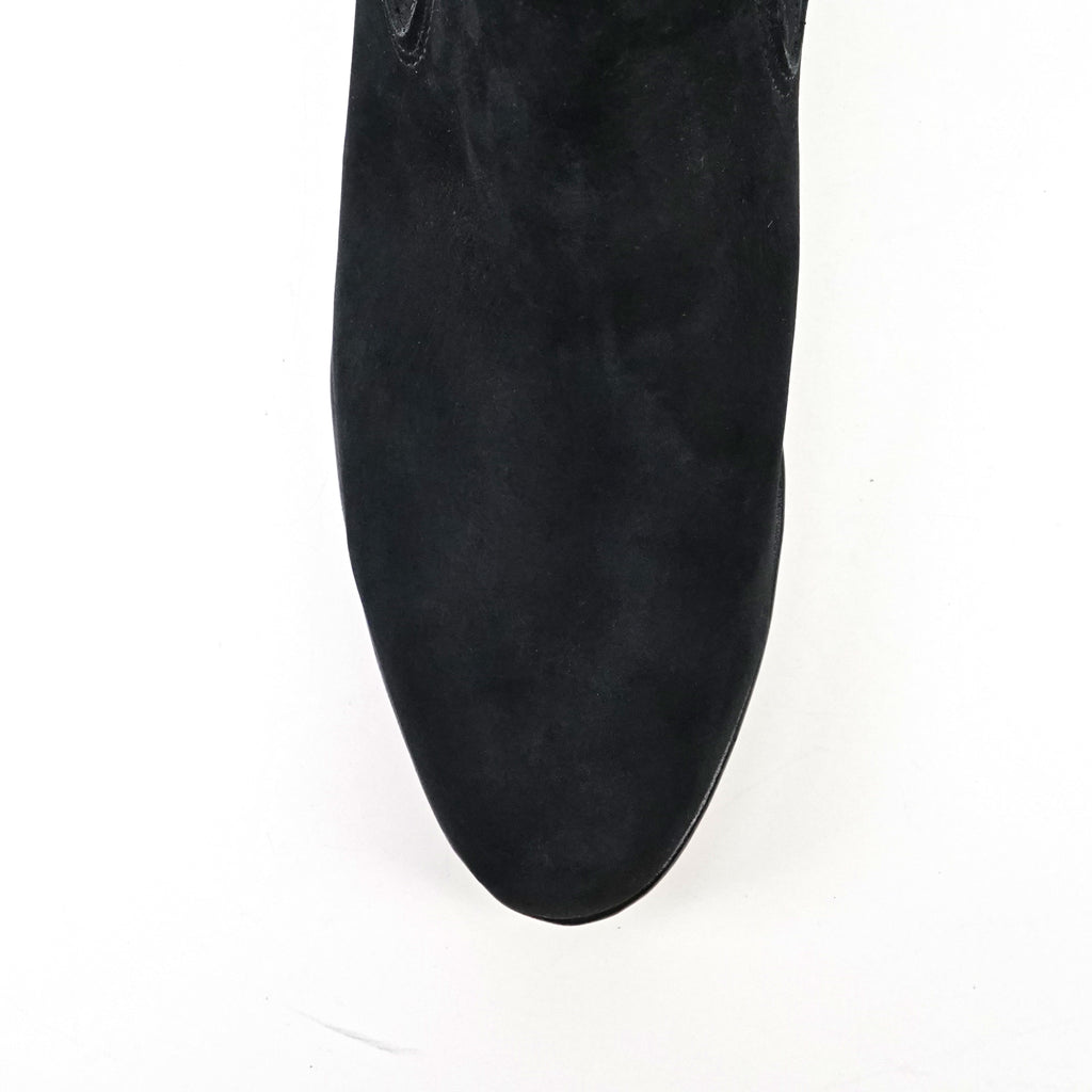 Botines - Nobuk Negro - Punta Redonda (E800)