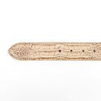 Cinturón Caiman Full Quilt Exótico - Orix (C-001)