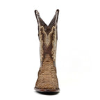 Tanner Python Boots - Tamarind - Roper Toe (PN240)