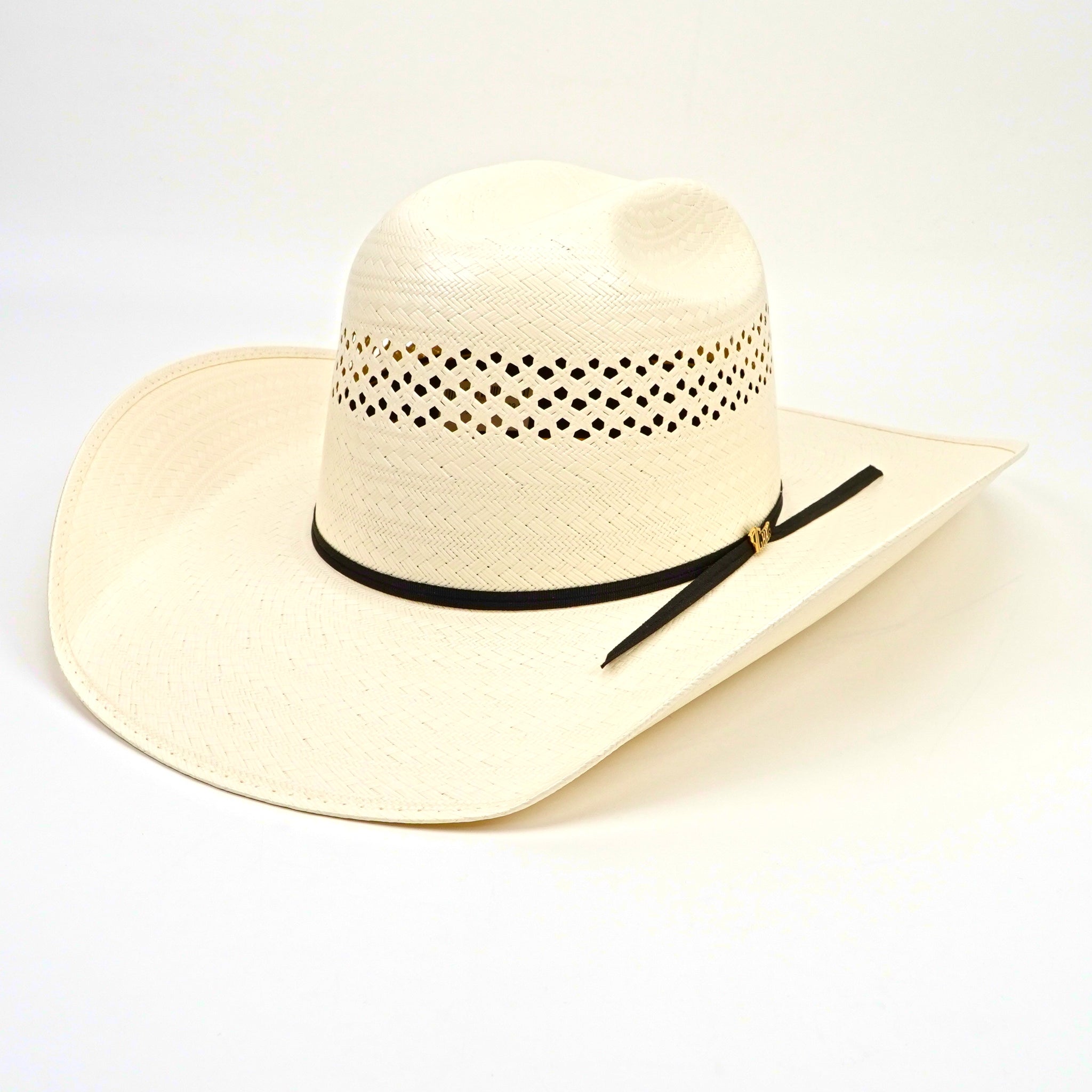 TC Hats - 100x Cowboy Straw Hat - Minnick 3x3 Vented