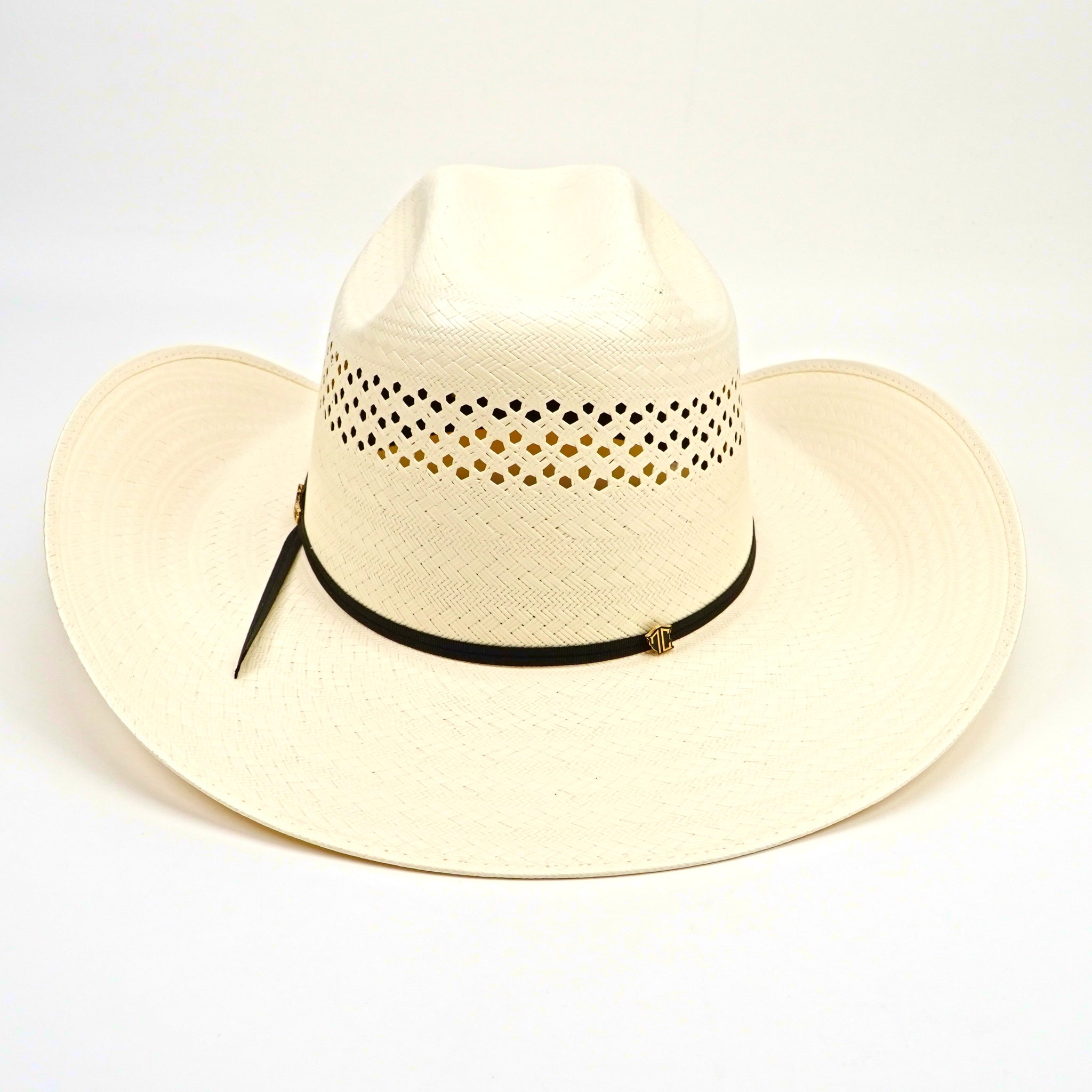 TC Hats - 100x Cowboy Straw Hat - Minnick 3x3 Vented