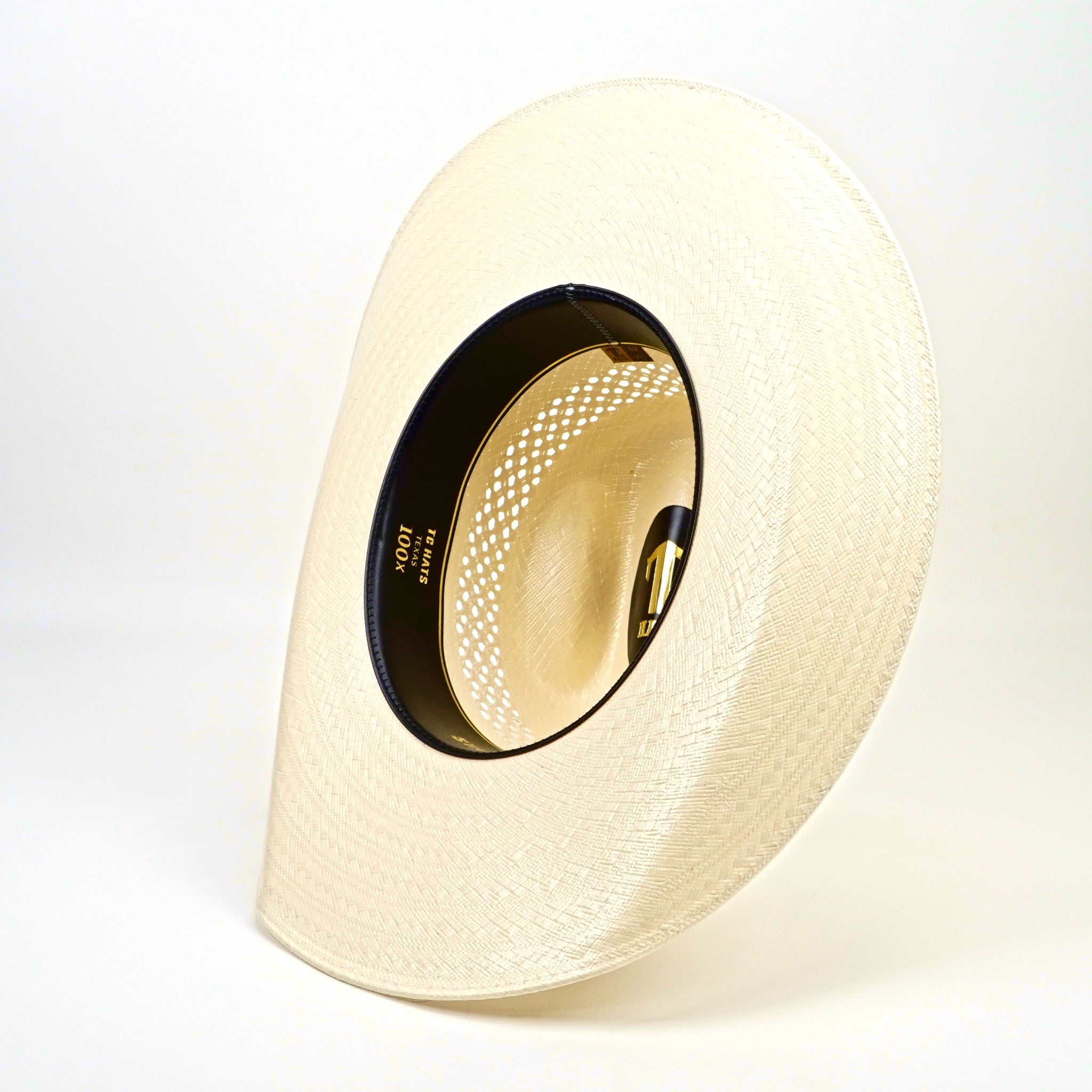 TC Hats - 100x Cowboy Straw Hat - Minnick 3x3 Vented