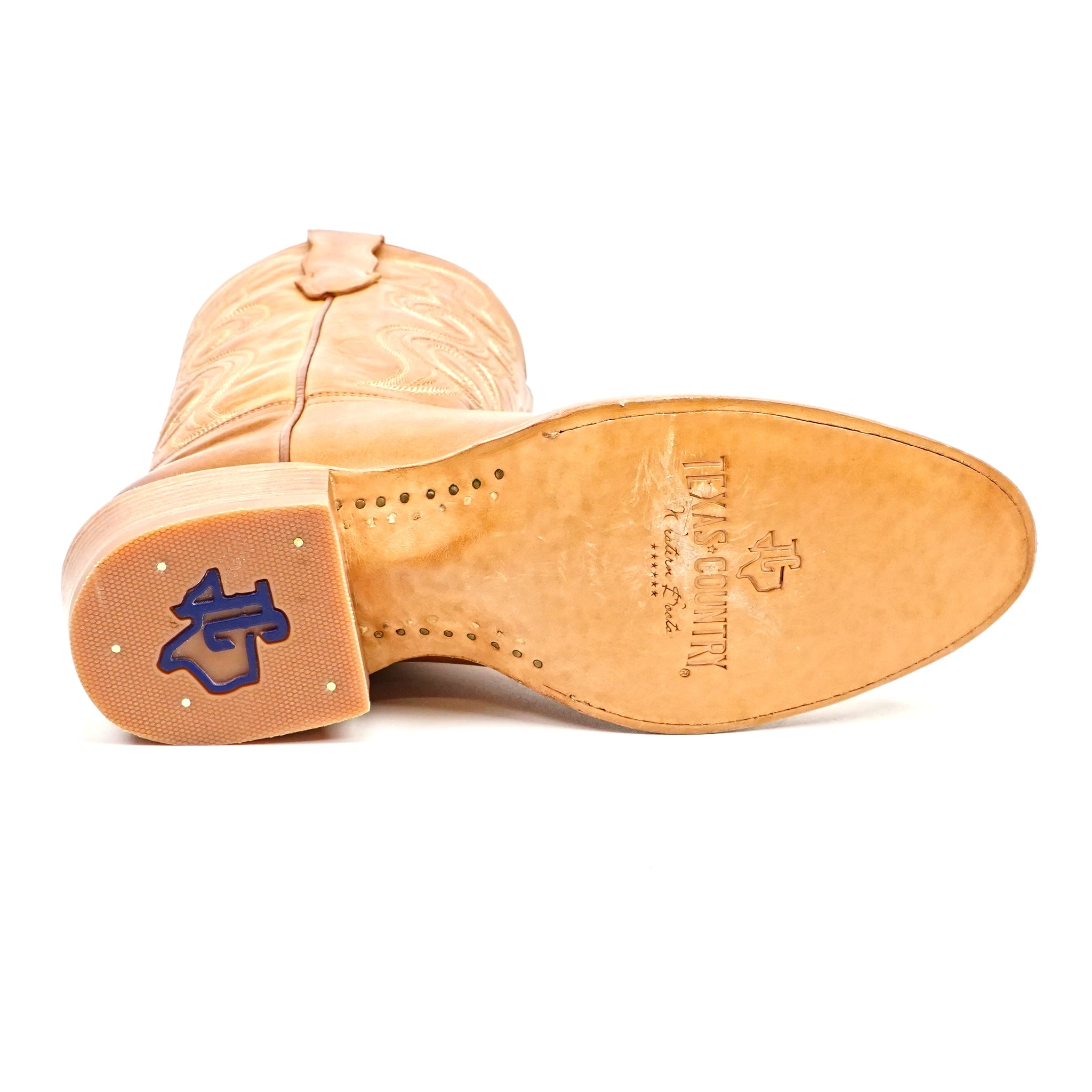 Boney Cowboy Boots - Clayton Honey - Roper Toe (TS203)