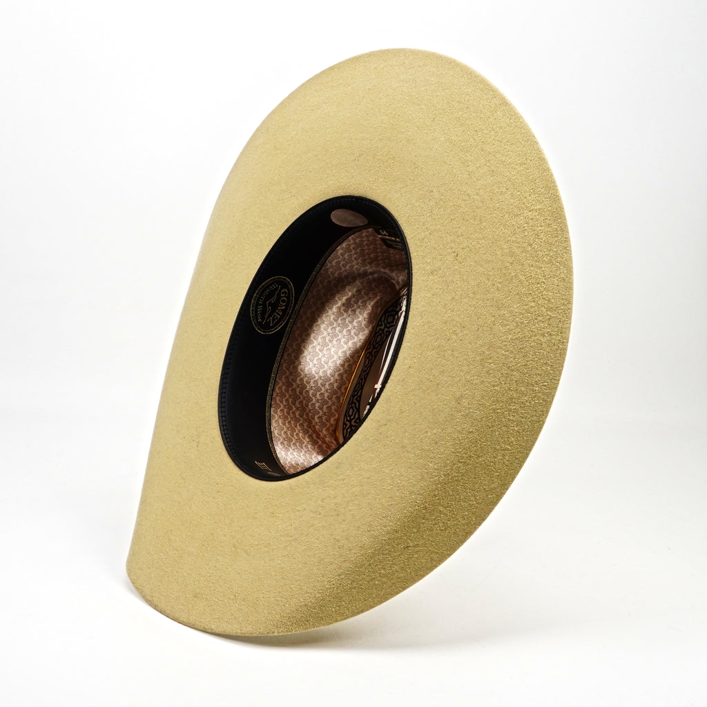 Sombrero de vaquero TC Hats - 6X Cheyenne - Amarillo Plátano