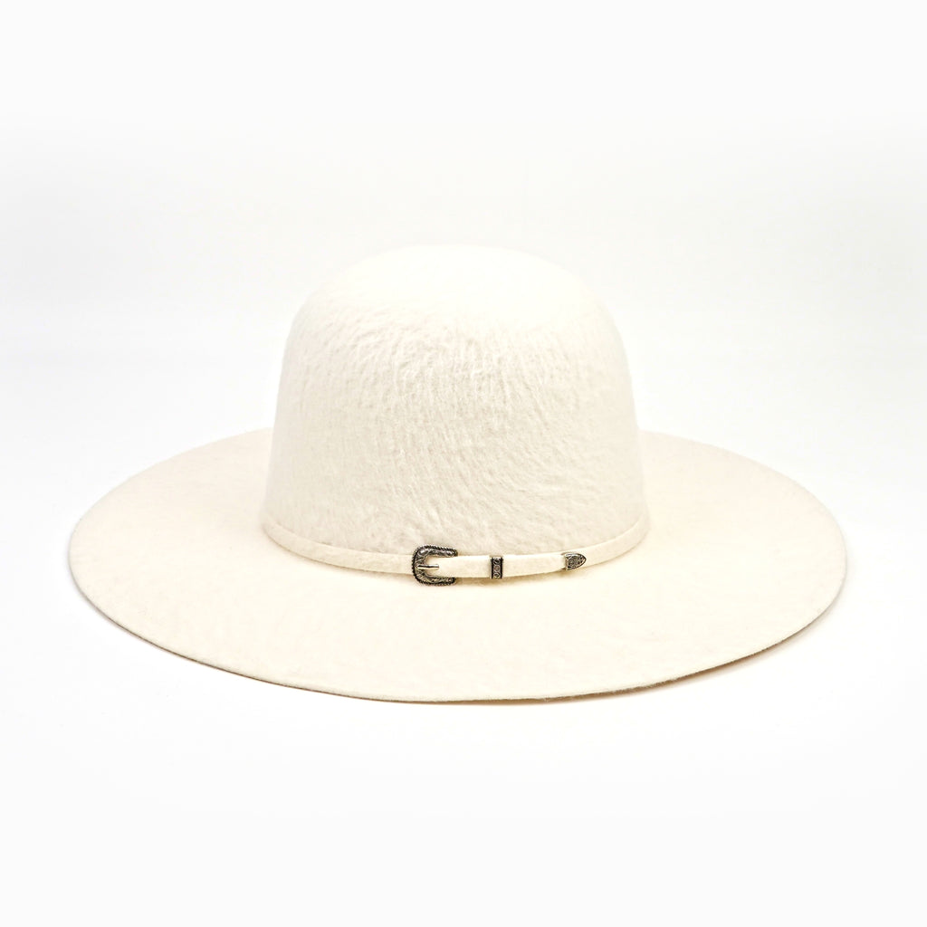TC Hats - 6X Open Crown Grizzly - Winter White