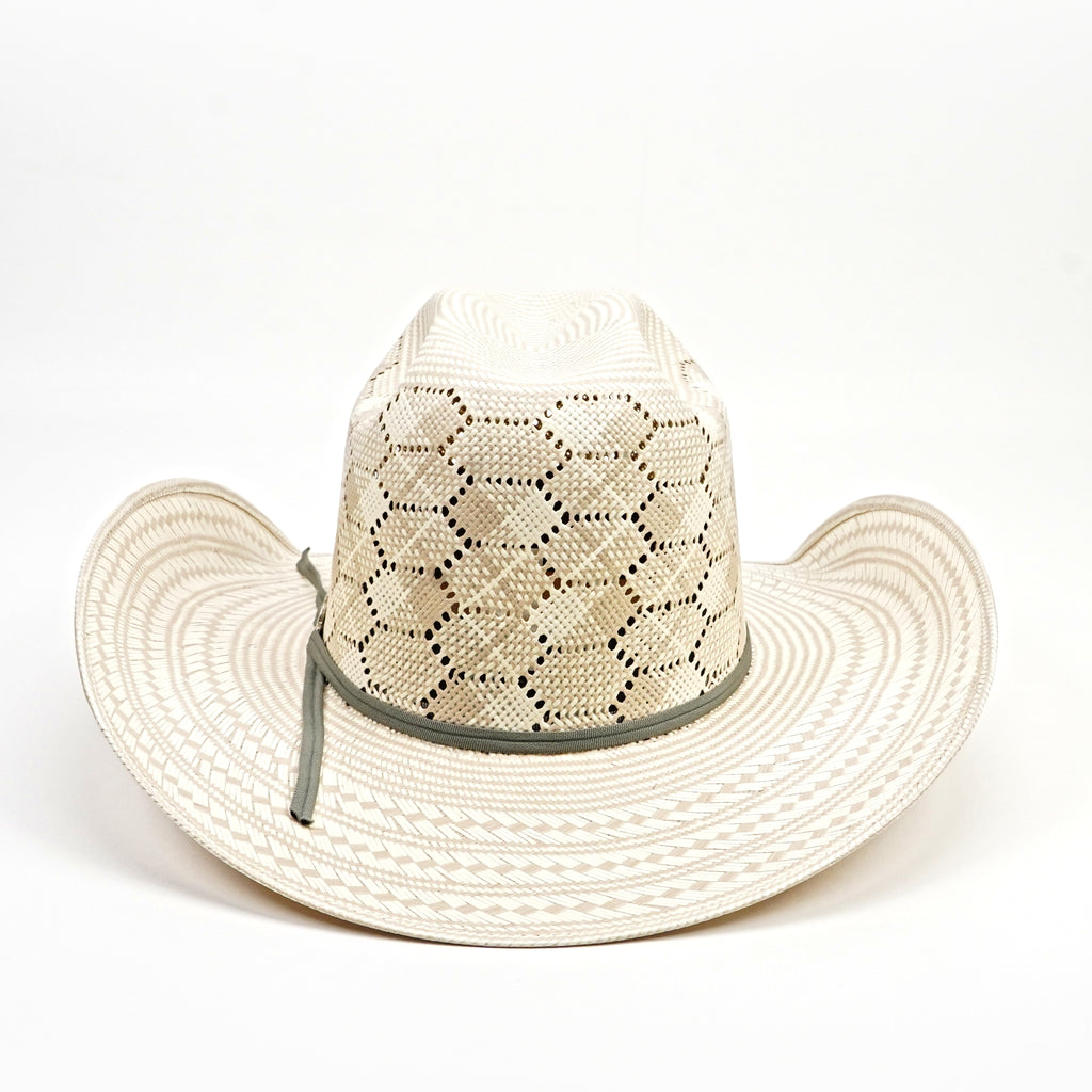 Sombrero de vaquero de paja TC Hats - 30X Minnick - Hexagonal