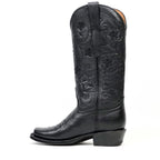 Botas Grizzly Black de caña corta - Punta cuadrada estrecha (E862)