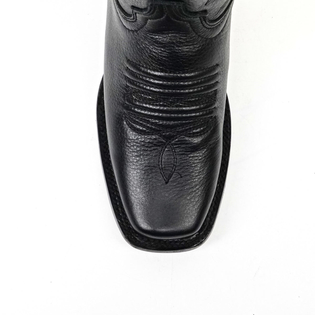 Botas Grizzly Black de caña corta - Punta cuadrada estrecha (E862)