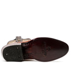 James Alligator Belly Boots - Cognac - Roper Toe