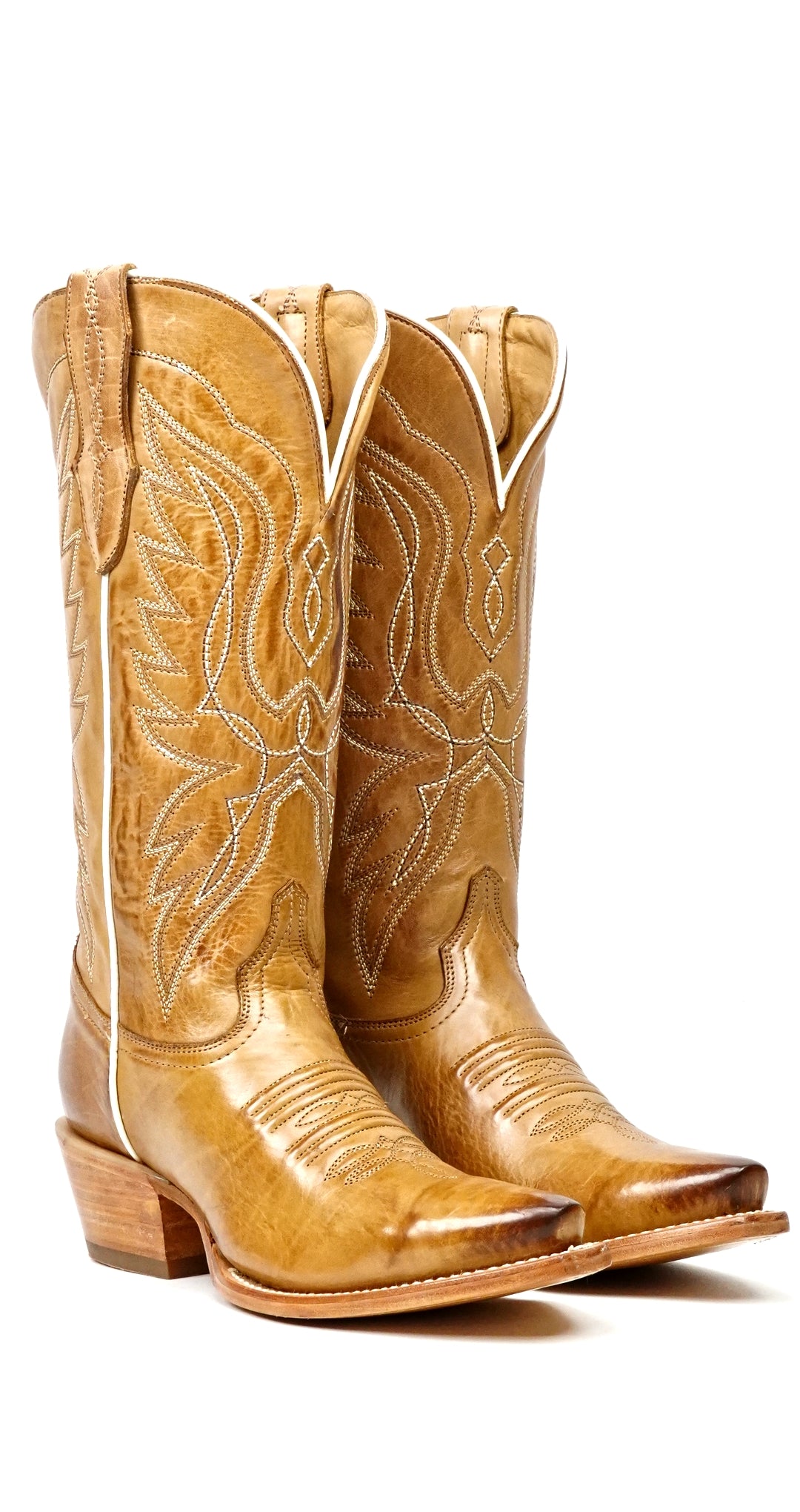 Miranda - Botas vaqueras Clayton Gold para mujer - Caña media - Punta fina (E2012)
