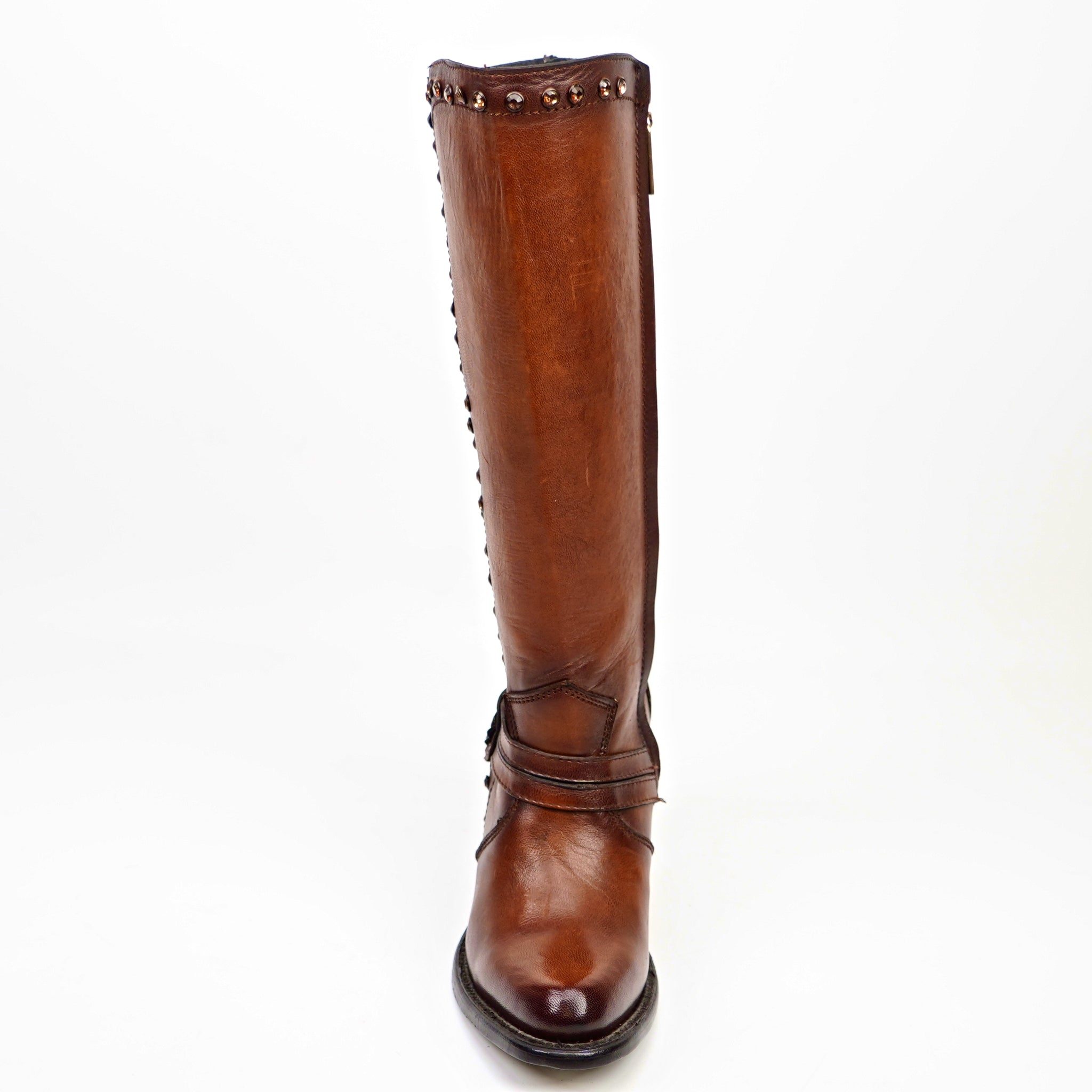 Denali Orange - Tall Shaft - Round Toe