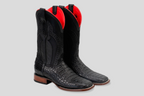 Ranger Caiman Hornback Boots - Black - Square Toe