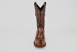 James - Tabaco - Square Toe (Alligator Hornback)