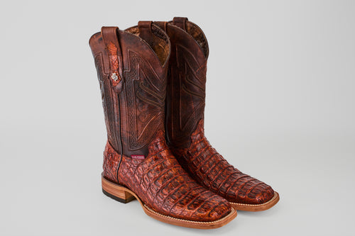Rhodes HornBack - Smoke Cogñac- Square Toe