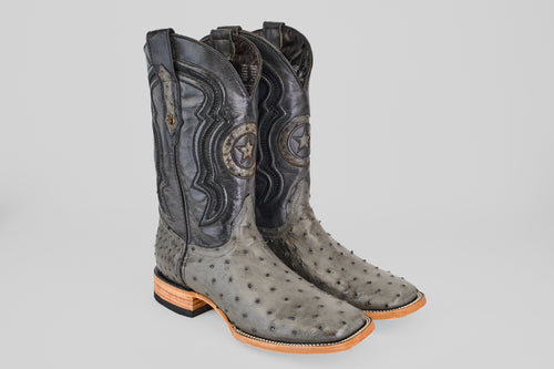 Austin - Gray - Square Toe