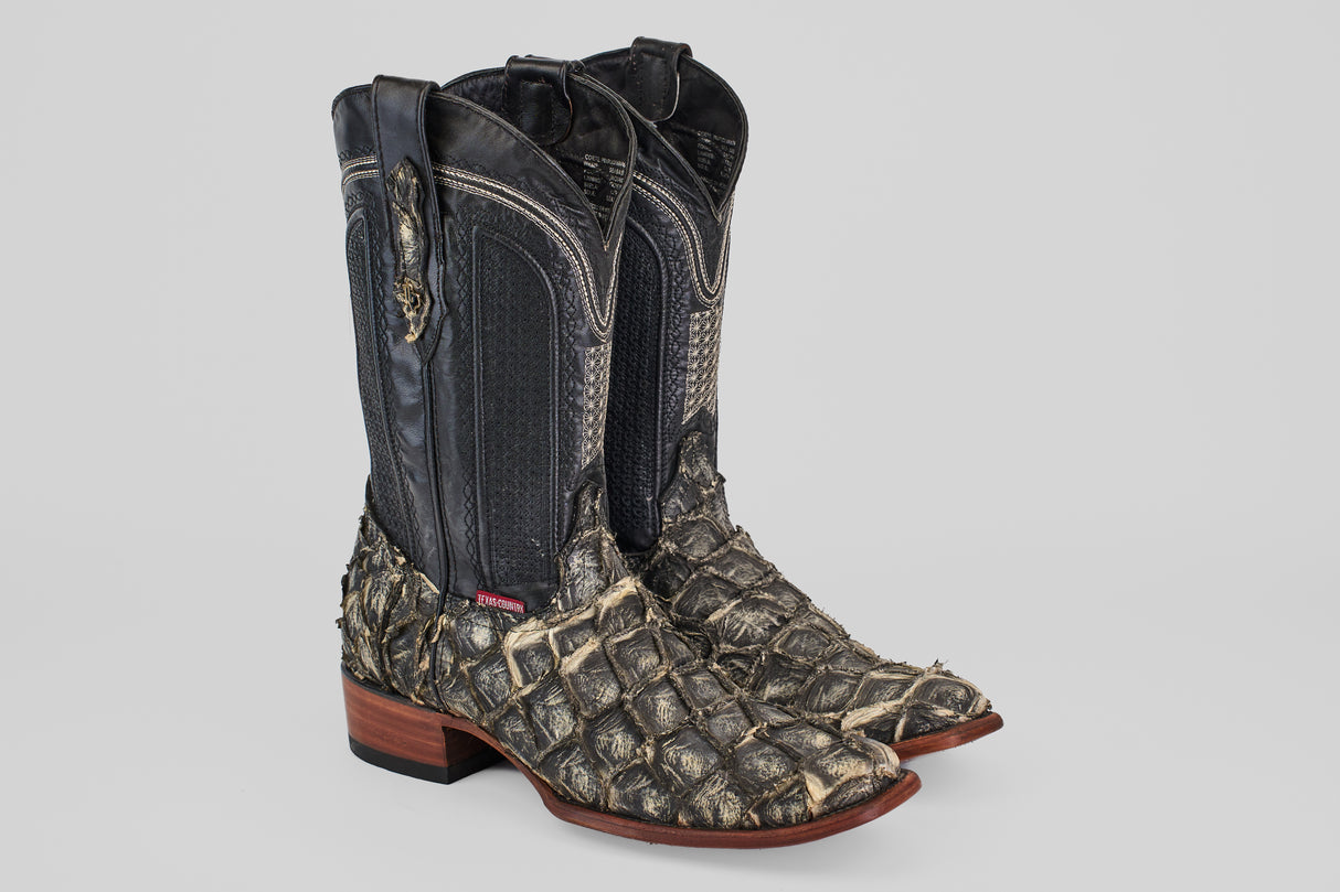 Conor - Rustic Bone - Narrow square Toe