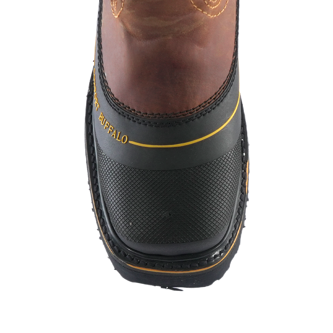 Texas Country Work Boot Crazy Miel 6048