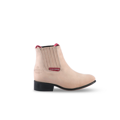 Texas Country Kids Chelsea Boots Nobuck Perla E80