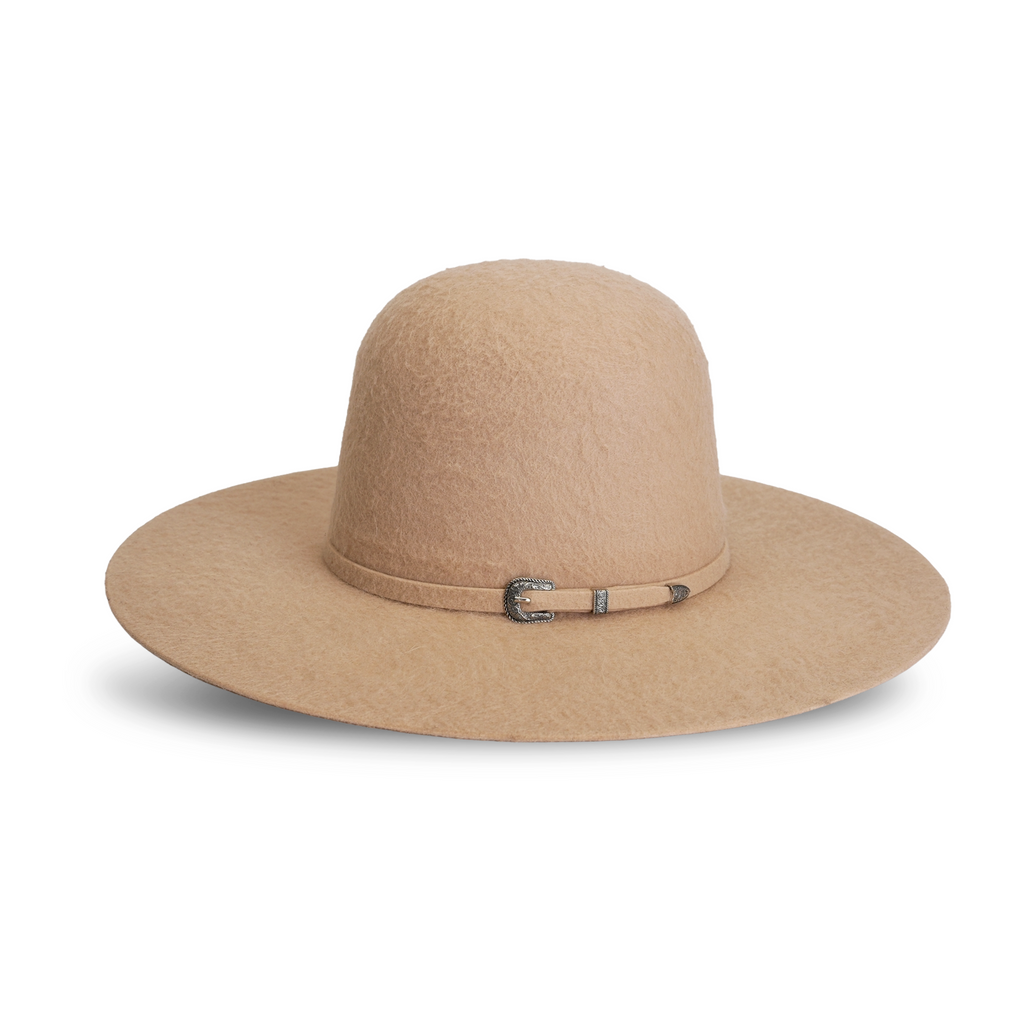 Sombreros TC - Grizzly de copa abierta 6X - Silver Belly