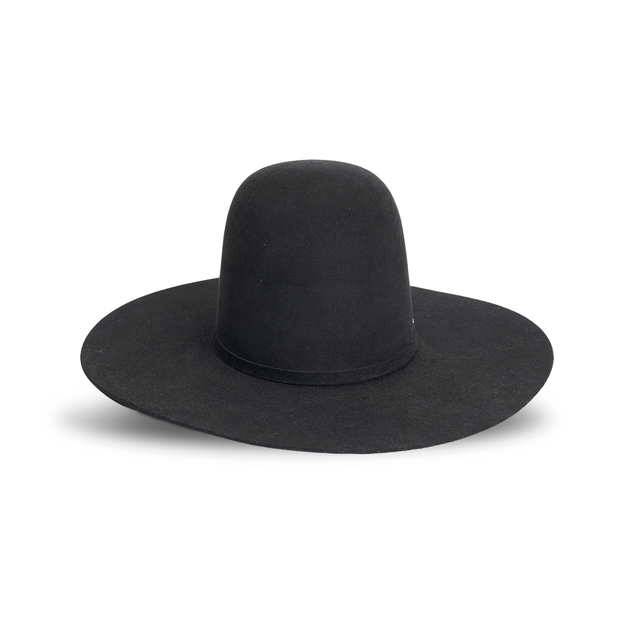 TC Hats - 20X Open Crown Hat - Black - Gomez Western Wear