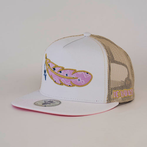 De Rancho Cap Feather White