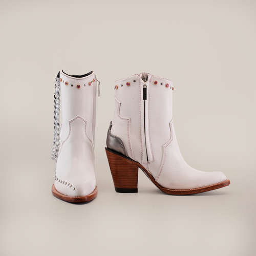 Milan Chains Bootie Frost White - J Toe