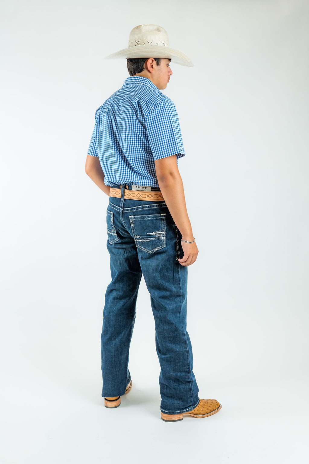 Ariat Ariat Clothing 2 Ariat - Men's M4 Low Rise Stretch Adkins Boot Cut Jeans (10021767)
