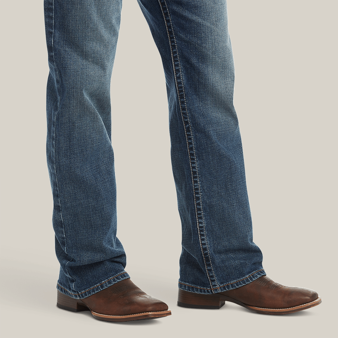 Ariat - M4 Low Rise Stretch Preston Boot Cut Jeans (Silverton - 10023455) - Gomez Western Wear