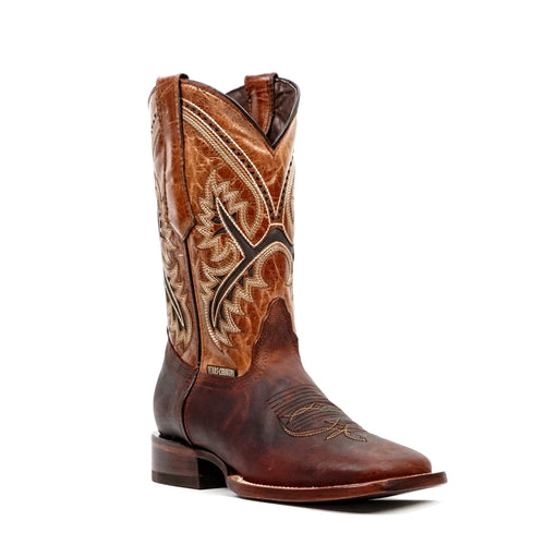 Azkar Moka Cowboy Boots - Square Toe (E29) - Gomez Western Wear