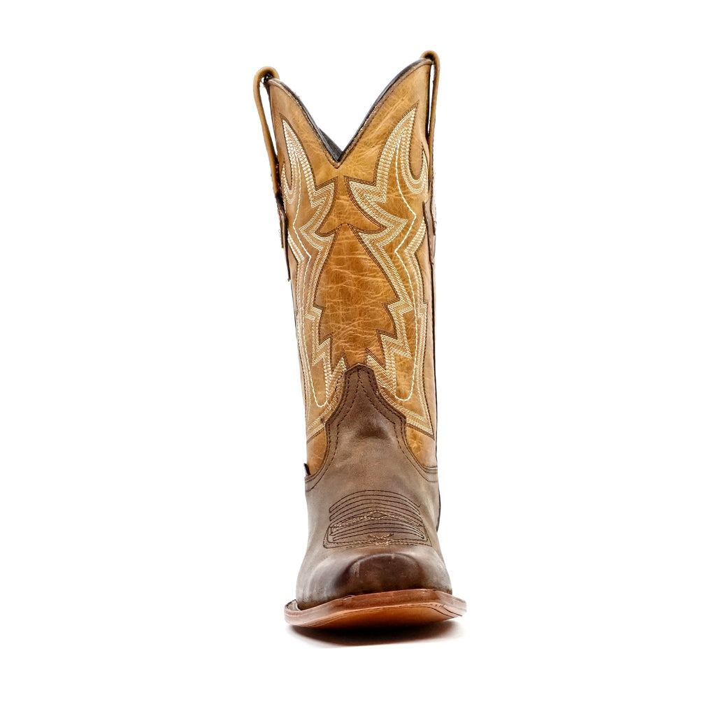 Azkar Tan Cowboy Boots - Narrow Square Toe (E906) - Gomez Western Wear