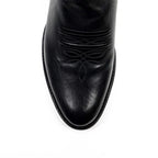 Boney Cowboy Boots - Clayton Black - Roper Toe (TS203) - Gomez Western Wear